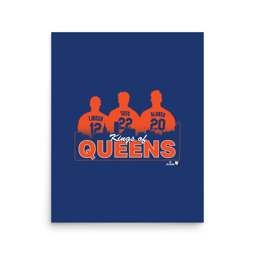 Francisco Lindor, Juan Soto, & Pete Alonso: Kings Of Queens Art Print 1