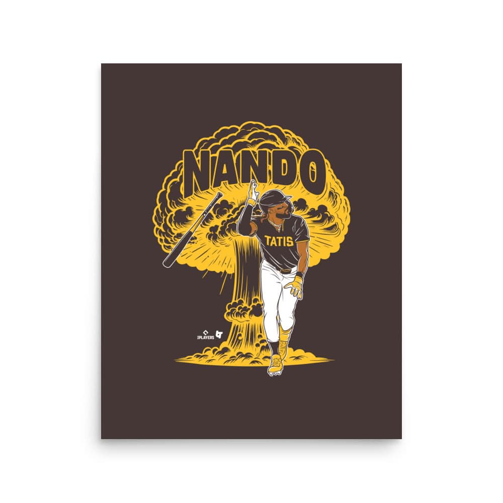Fernando Tatis Jr: Nuked by Nando Art Print 1