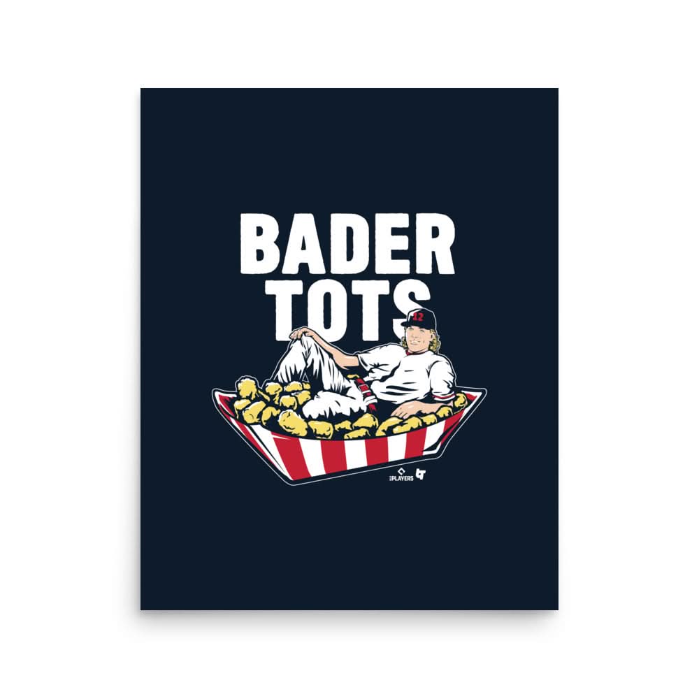 Harrison Bader: Minnesota Tots Art Print 1