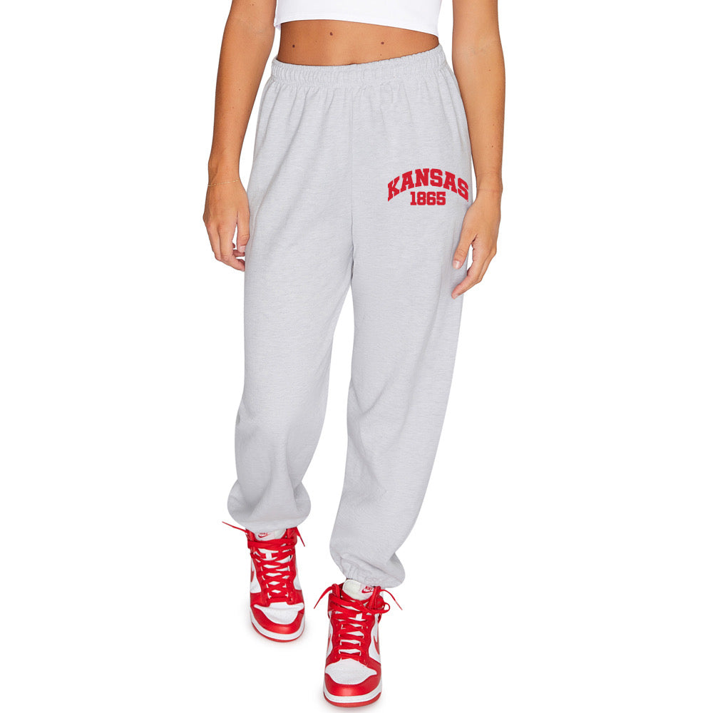 Kansas Jayhawks Established Sweatpants | lojobands 3