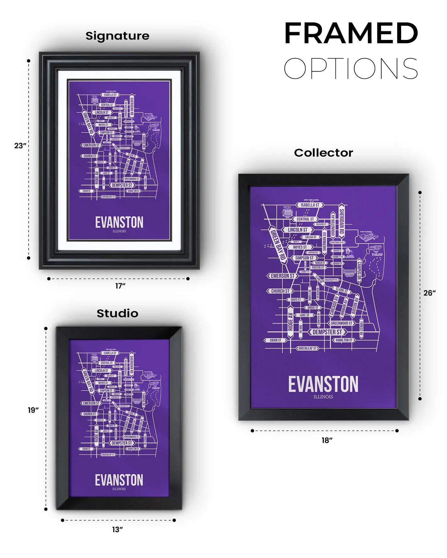 Evanston, Illinois street map 15