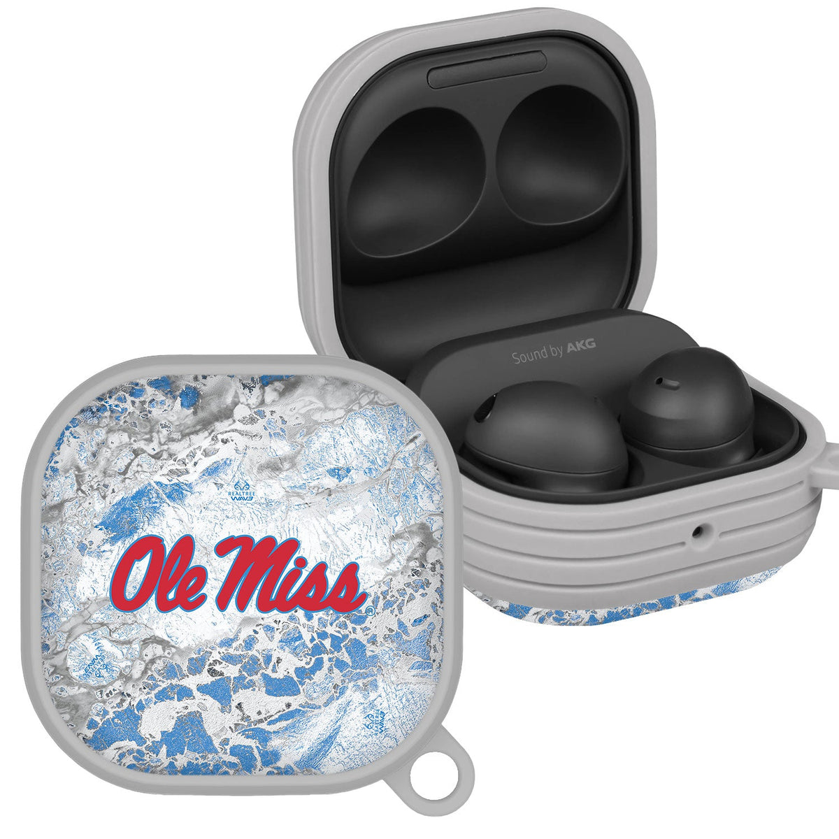 Mississippi Ole Miss Realtree HDX Samsung Galaxy Buds Pro & Buds Live Case Cover | Affinity Bands