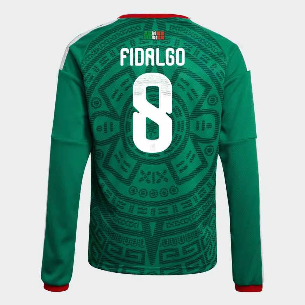 adidas 2026 Mexico Men's Authentic Home Long-Sleeve Soccer Jersey 13