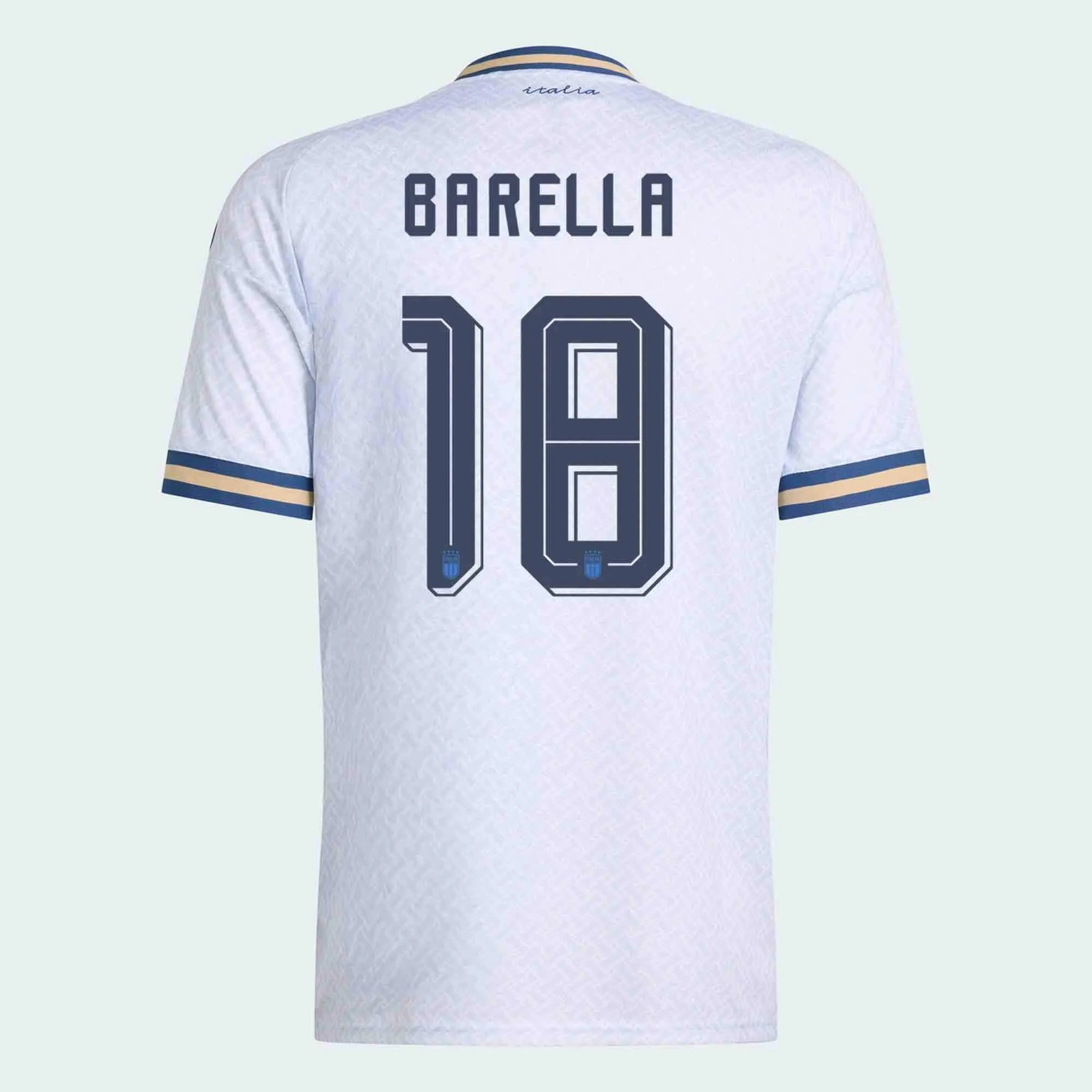 adidas 2026 Italy Men's Authentic Away Soccer Jersey 8