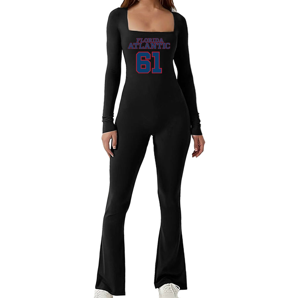 Florida Atlantic Owls End Zone Jumpsuit | lojobands 6