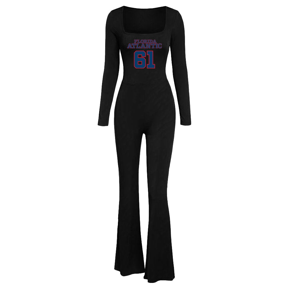 Florida Atlantic Owls End Zone Jumpsuit | lojobands 5