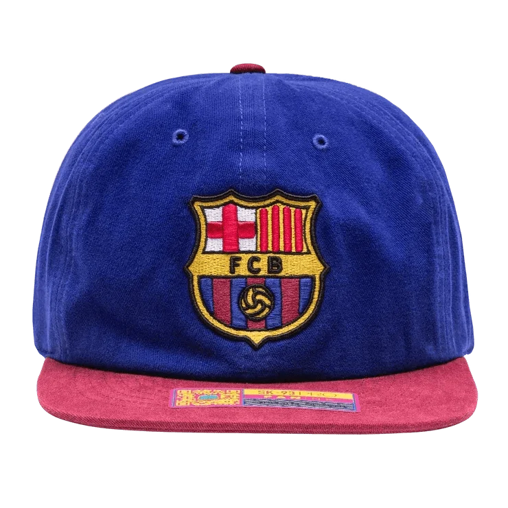 Fan Ink Collection Barcelona Swingman Snapback Hat 1