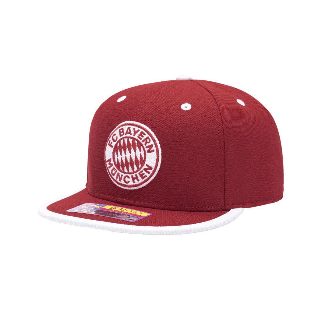 Fan Ink Collection Bayern Munich Tape Snapback - Scarlet 3