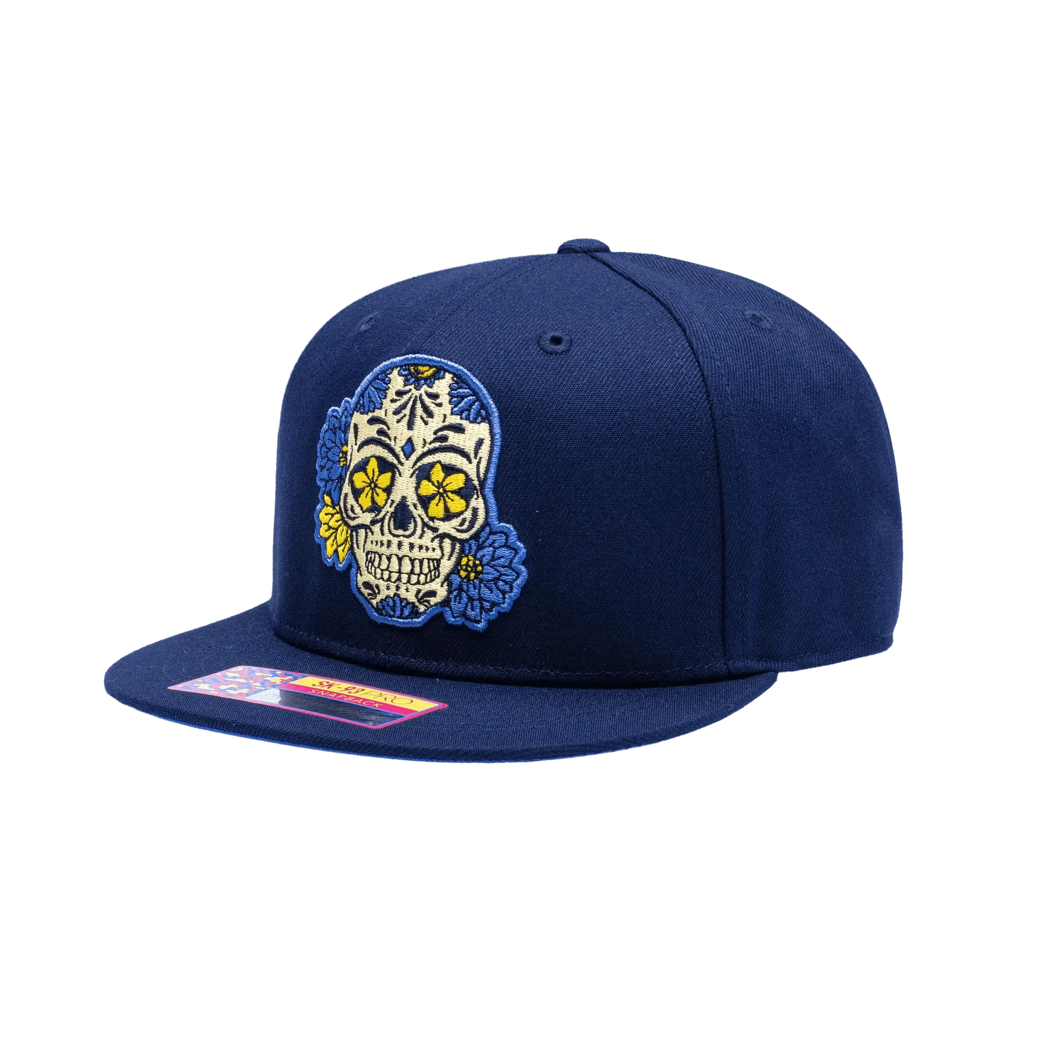 Fan Ink Collection Club America Me Da Mi Calaverita Snapback Hat 3