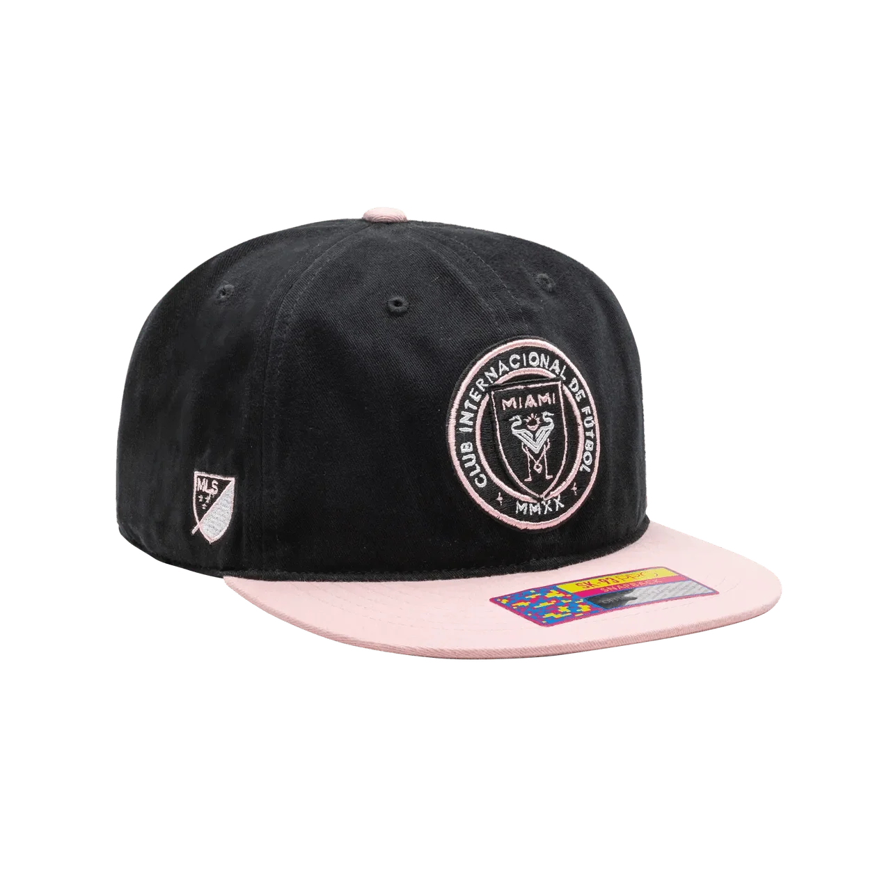 Fan Ink Collection Inter Miami Swingman Snapback Hat 3