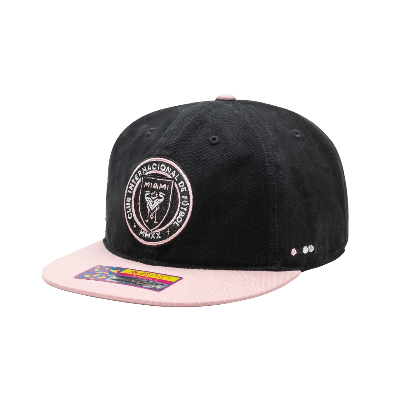 Fan Ink Collection Inter Miami Swingman Snapback Hat 2
