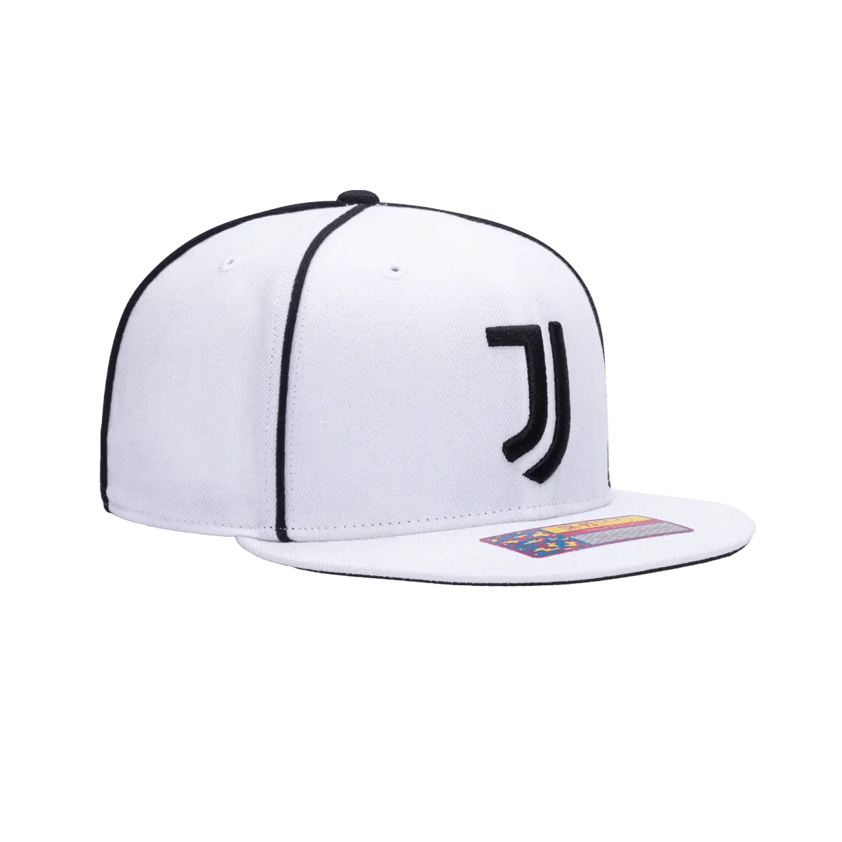 Fan Ink Collection Juventus Cali Day Snapback Hat - White-Black 4