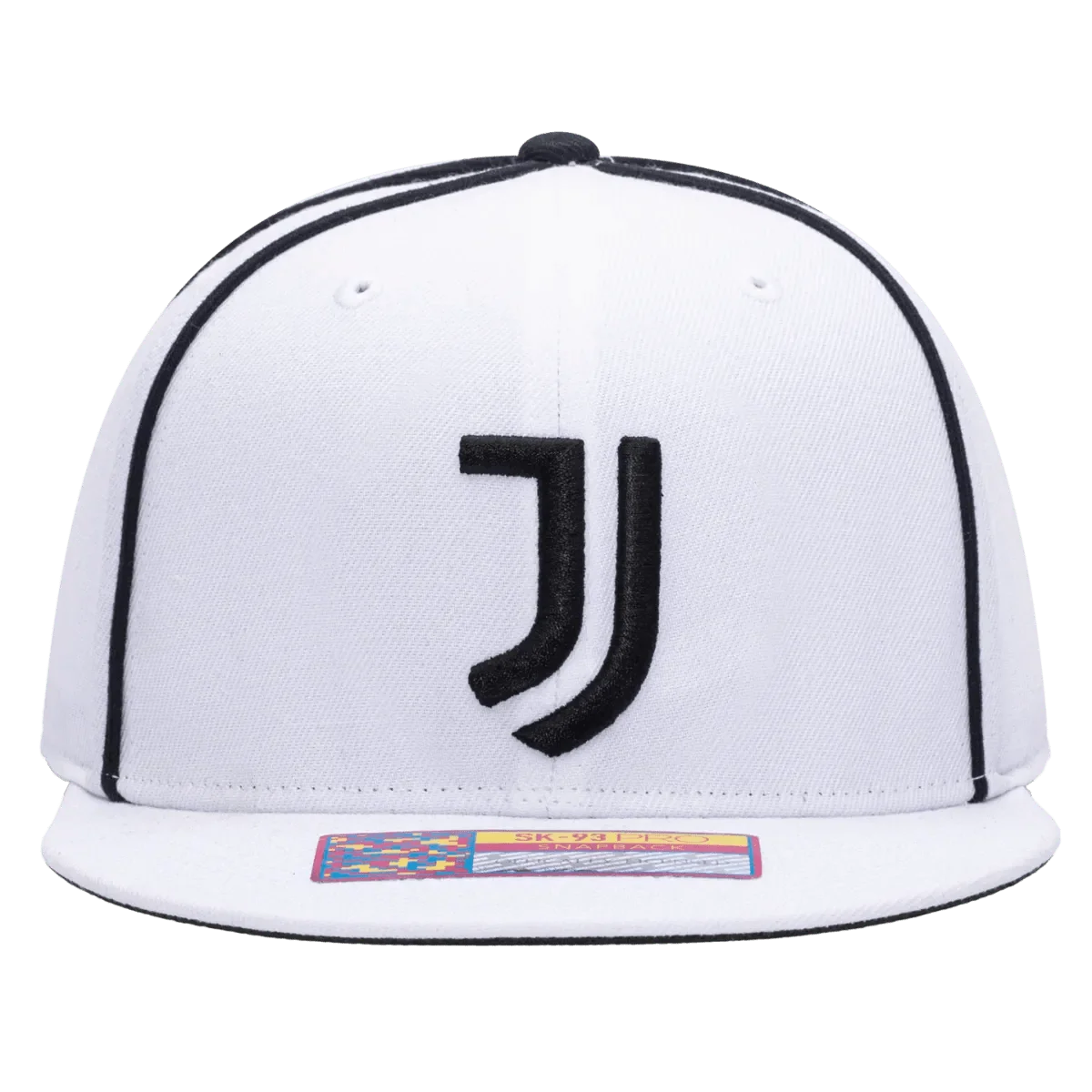 Fan Ink Collection Juventus Cali Day Snapback Hat - White-Black 1