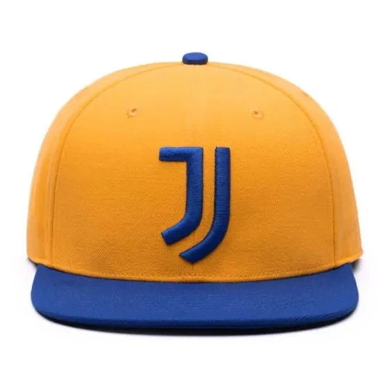Fan Ink Collection Juventus Retro Capsule Snapback Hat - Gold-Royal 1