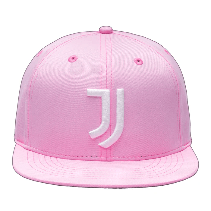 Fan Ink Collection Juventus Retro Capsule Snapback Hat - Pink 1