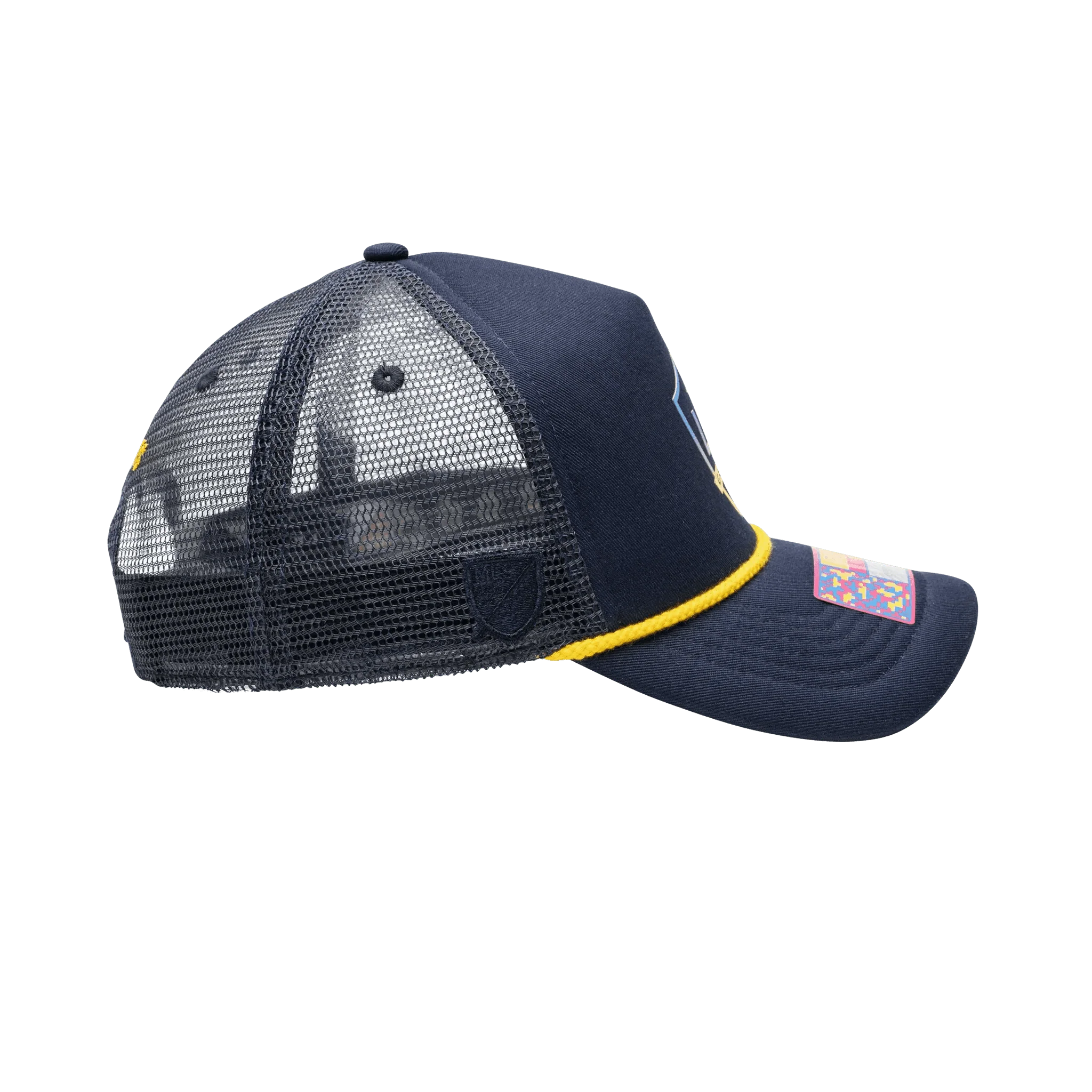 Fan Ink Collection LA Galaxy Atmosphere Trucker Hat 4