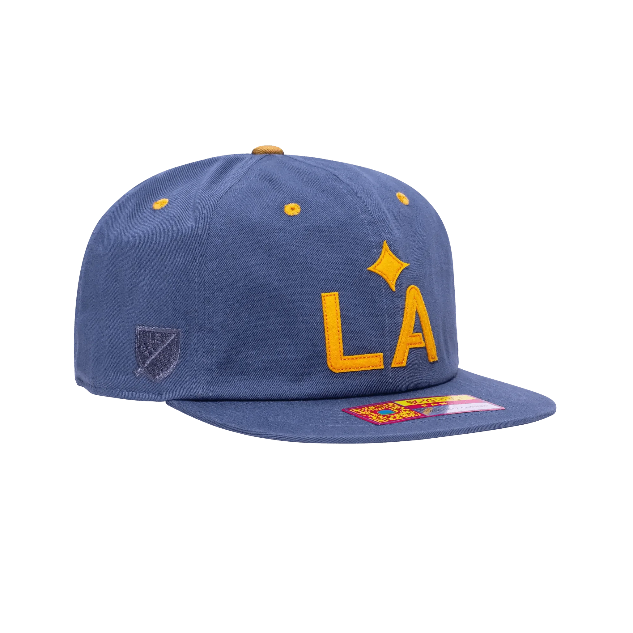 Fan Ink Collection LA Galaxy Bankroll Coral Snapback Hat 3