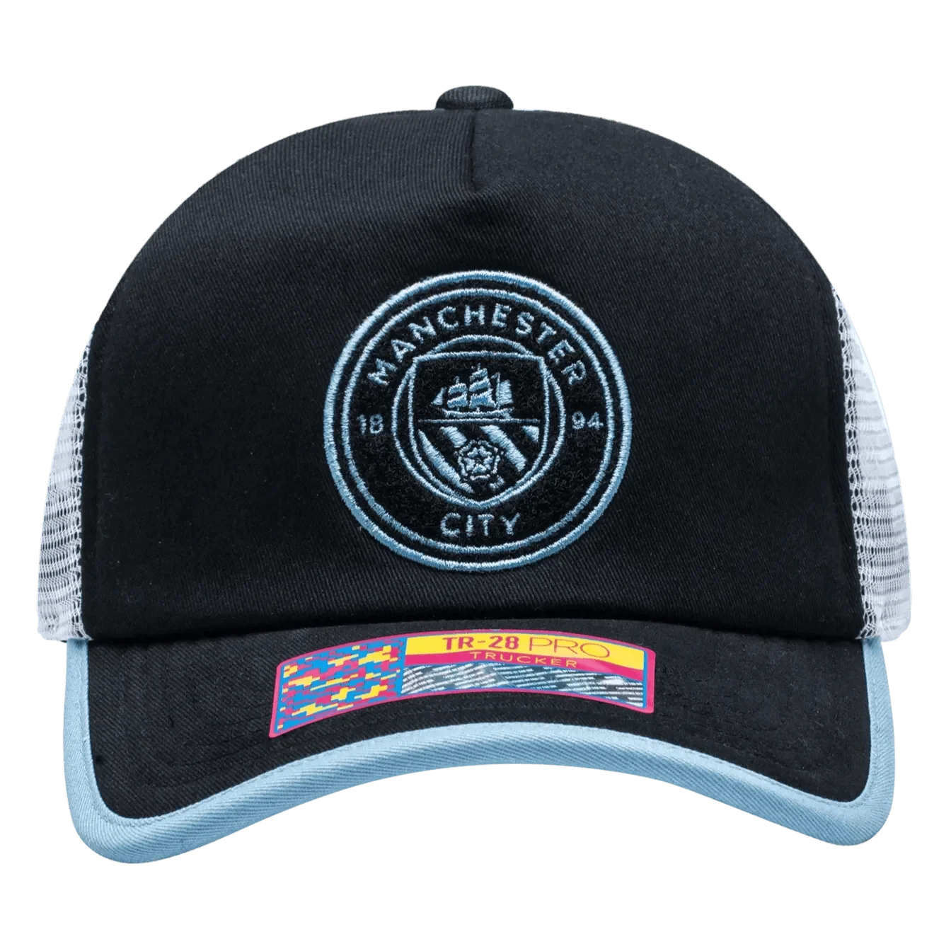 Fan Ink Collection Manchester City One8th Strike Trucker Hat 1