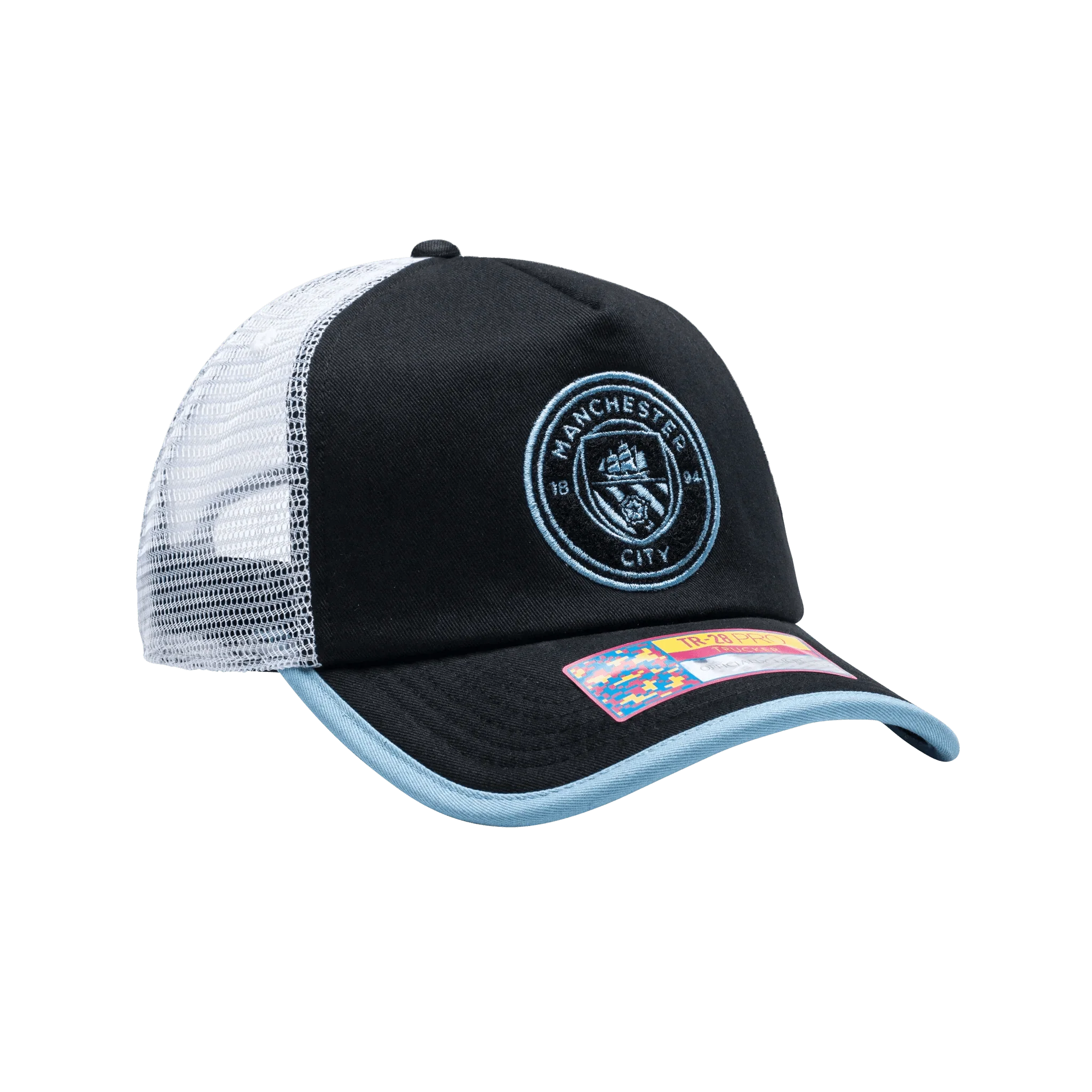 Fan Ink Collection Manchester City One8th Strike Trucker Hat 3