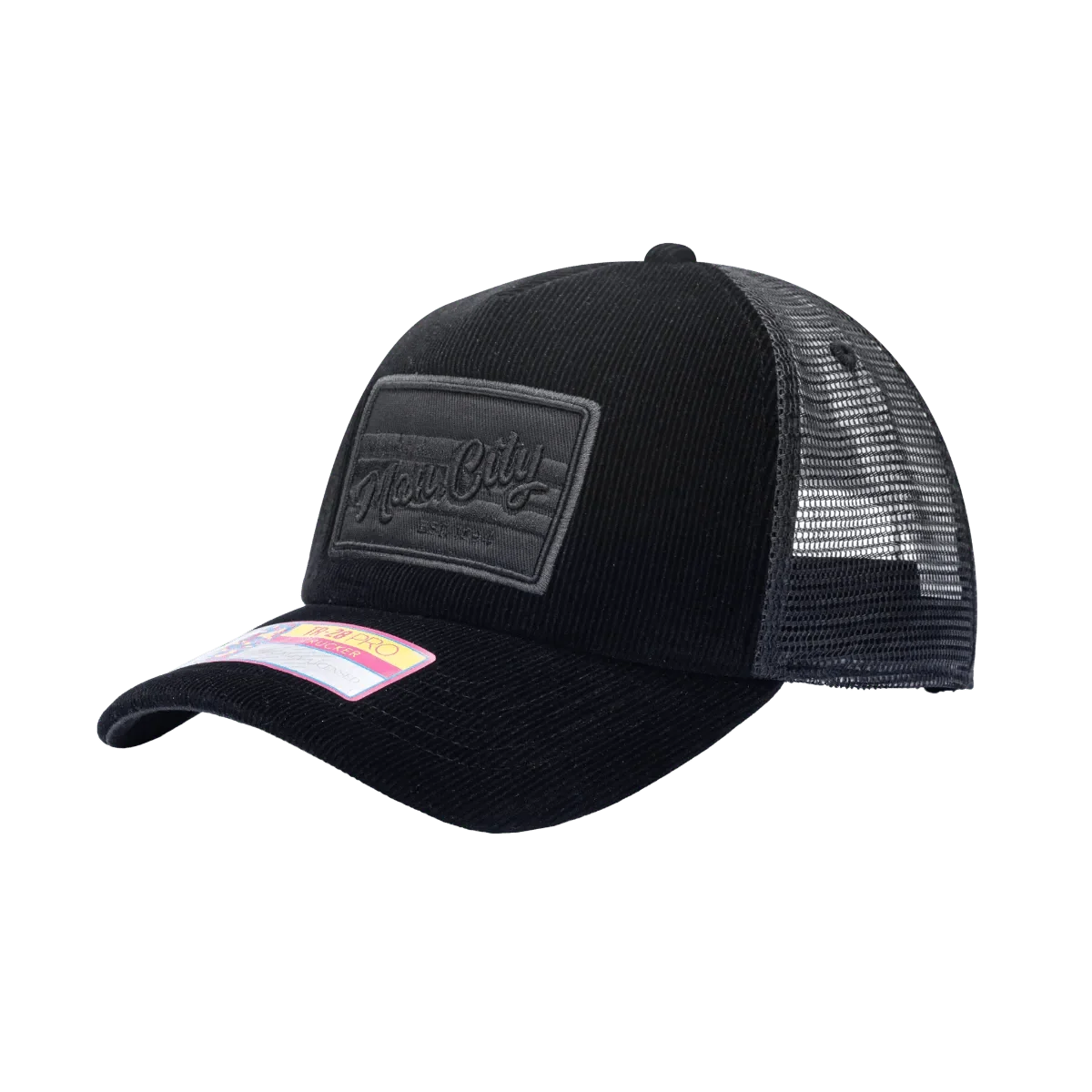 Fan Ink Collection Manchester City Signature Trucker Hat - Black 2