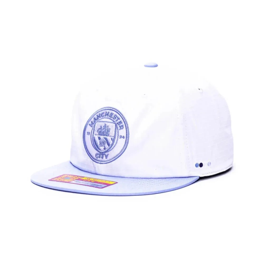 Fan Ink Collection Manchester City Swingman Wax Snapback Hat 2