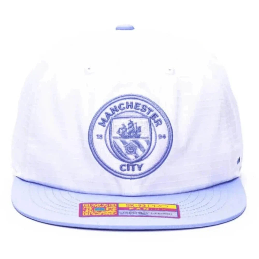Fan Ink Collection Manchester City Swingman Wax Snapback Hat 1