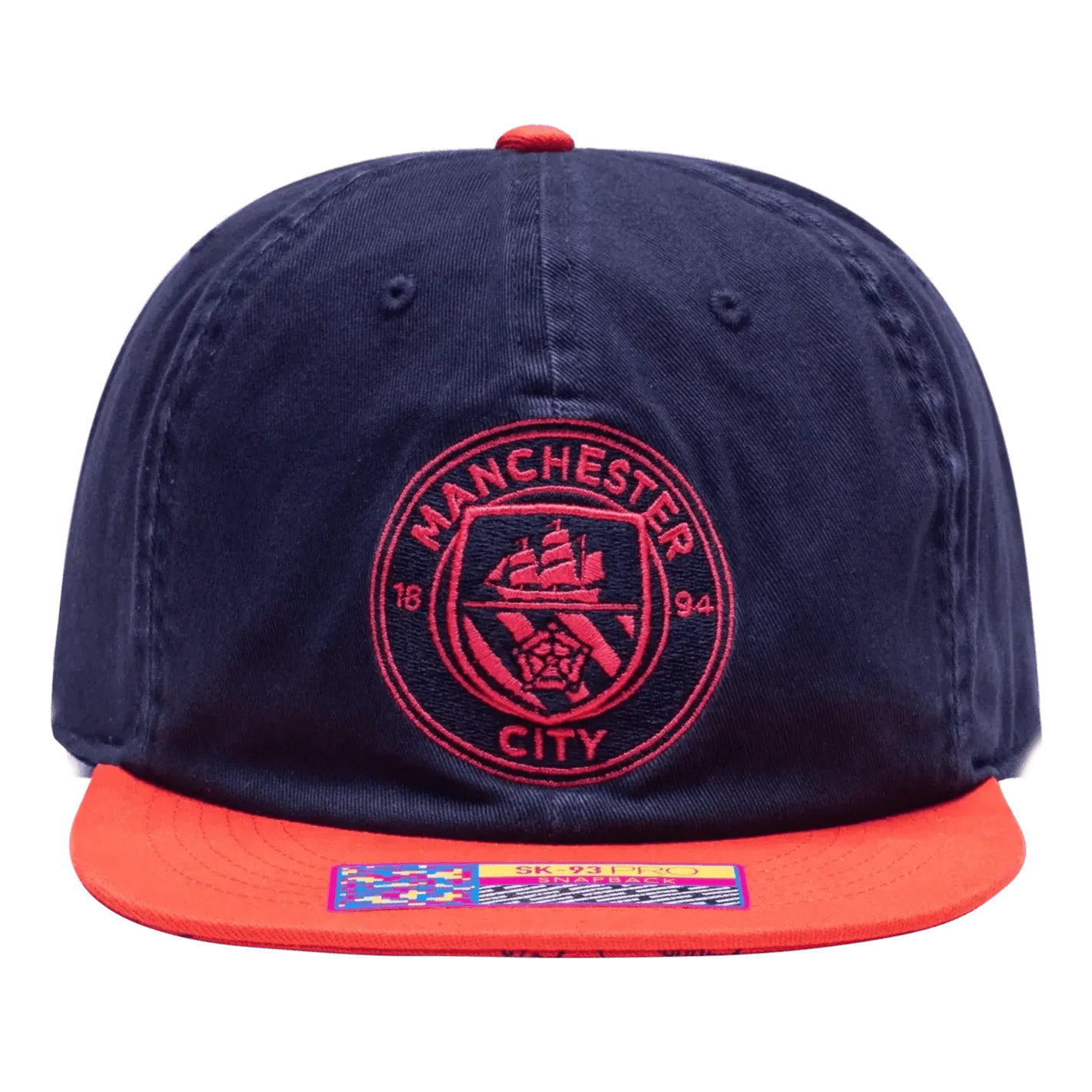 Fan Ink Collection Manchester City Wander Snapback Hat 1