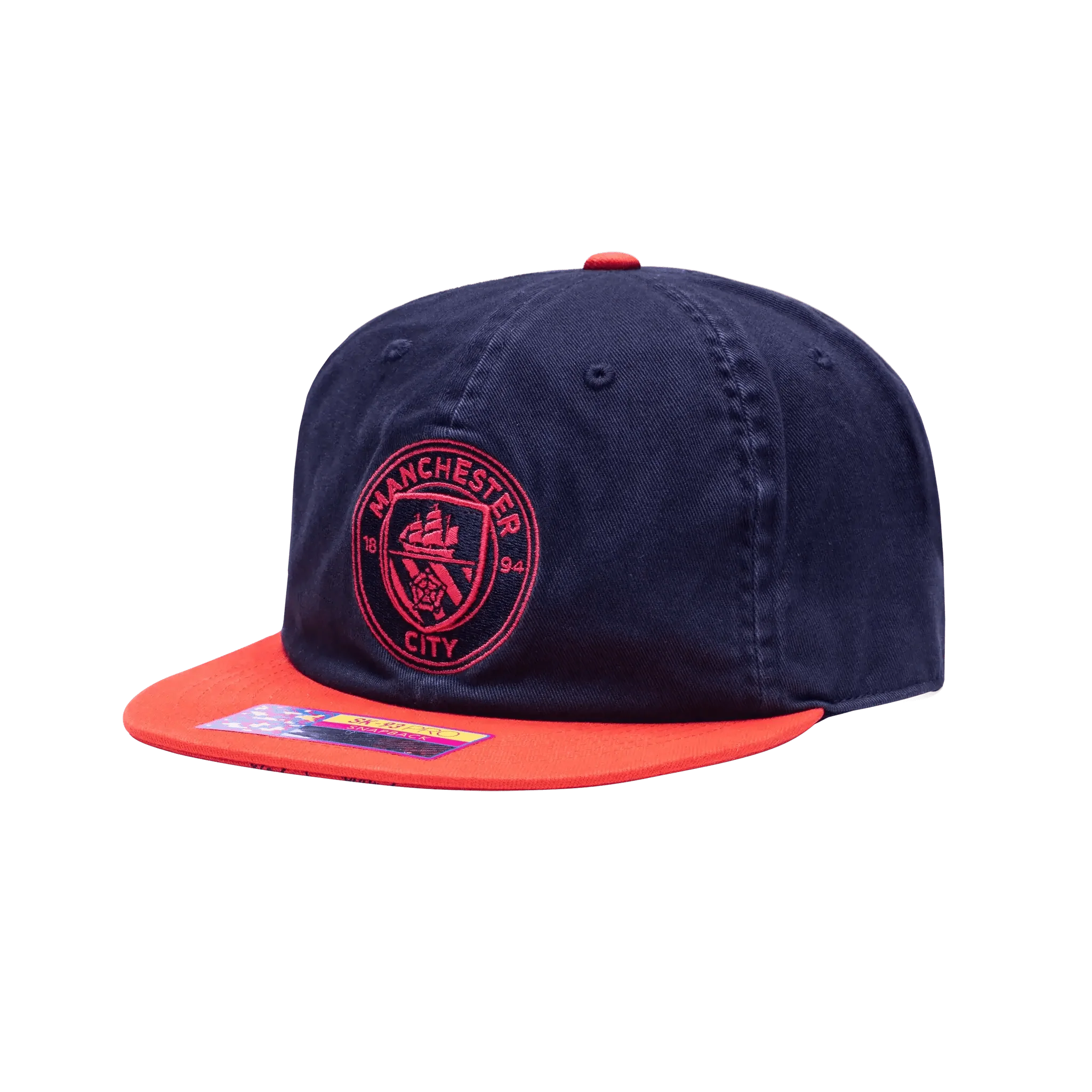 Fan Ink Collection Manchester City Wander Snapback Hat 2