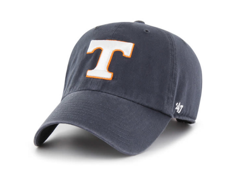 Tennessee Volunteers - Vintage Navy Clean Up Hat, 47 Brand 1