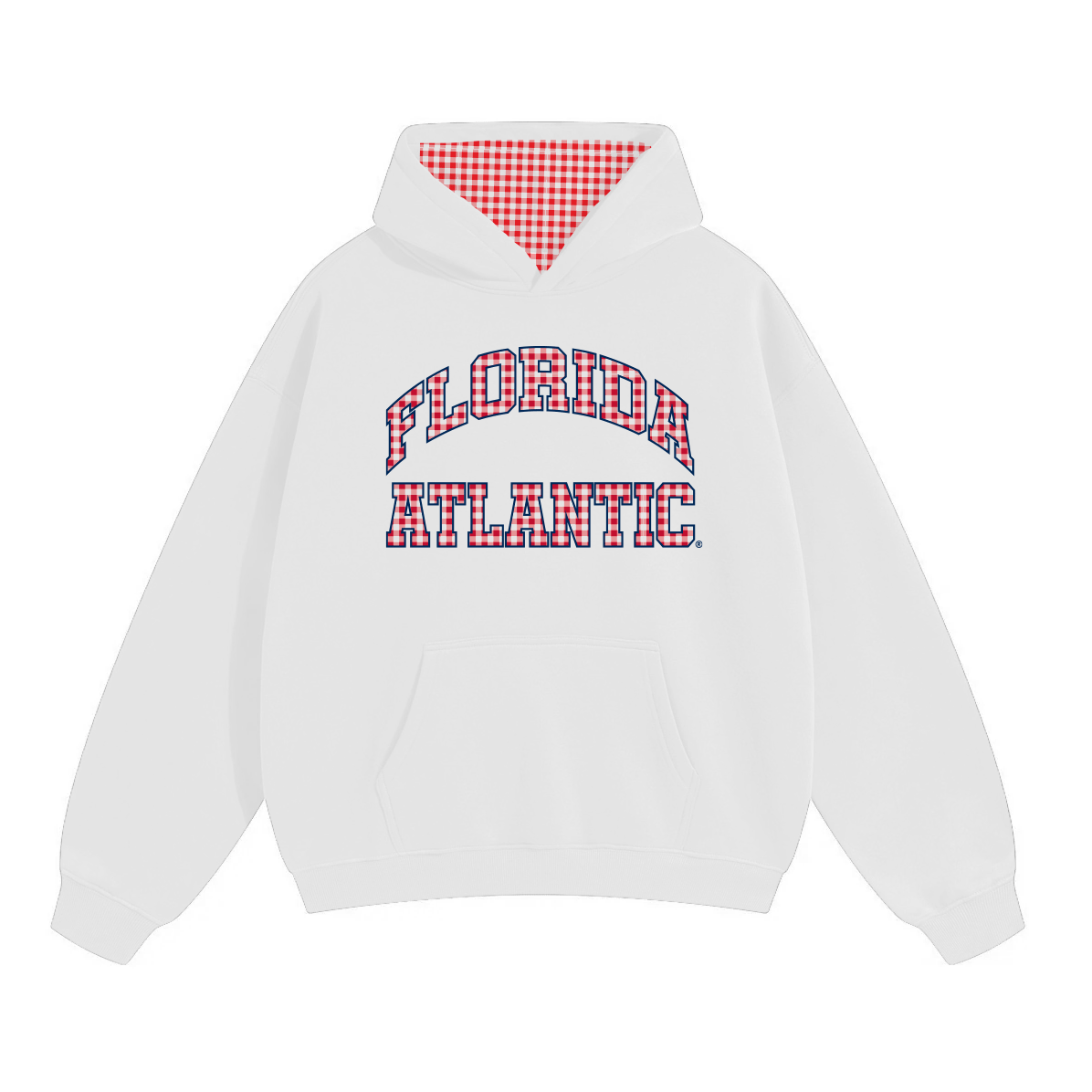 Florida Atlantic Owls Gingham Hoodie | lojobands