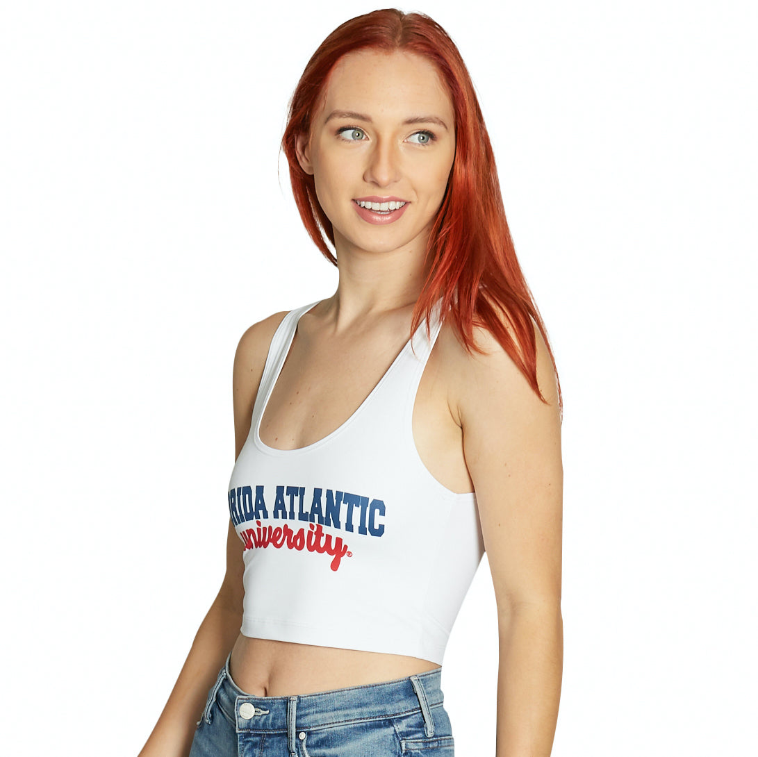 Florida Atlantic Owls Crop Tank Top | lojobands