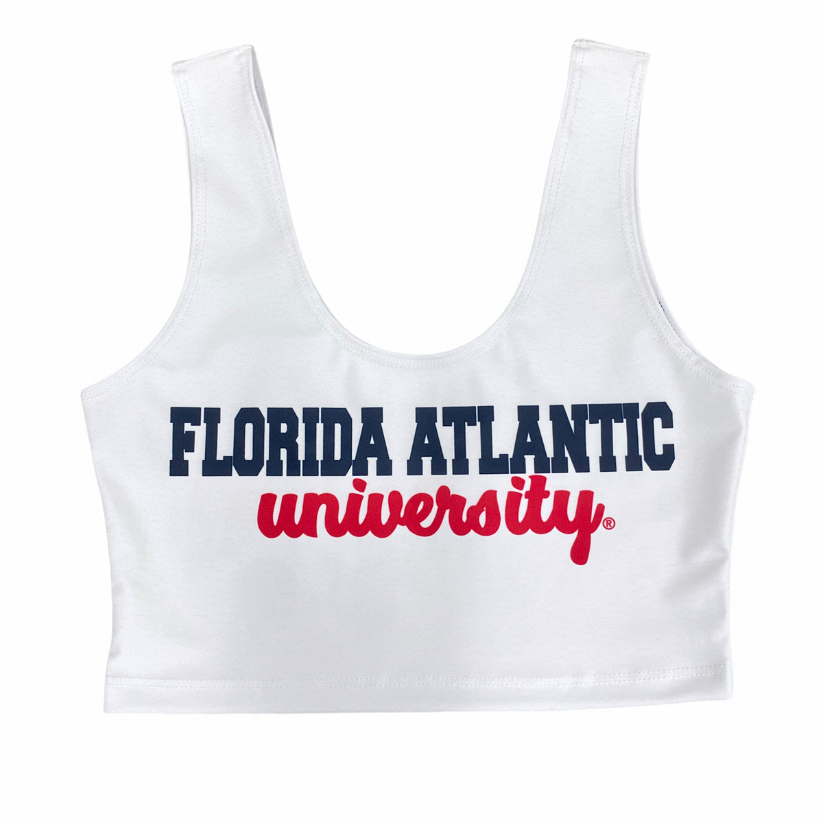 Florida Atlantic Owls Crop Tank Top | lojobands 6