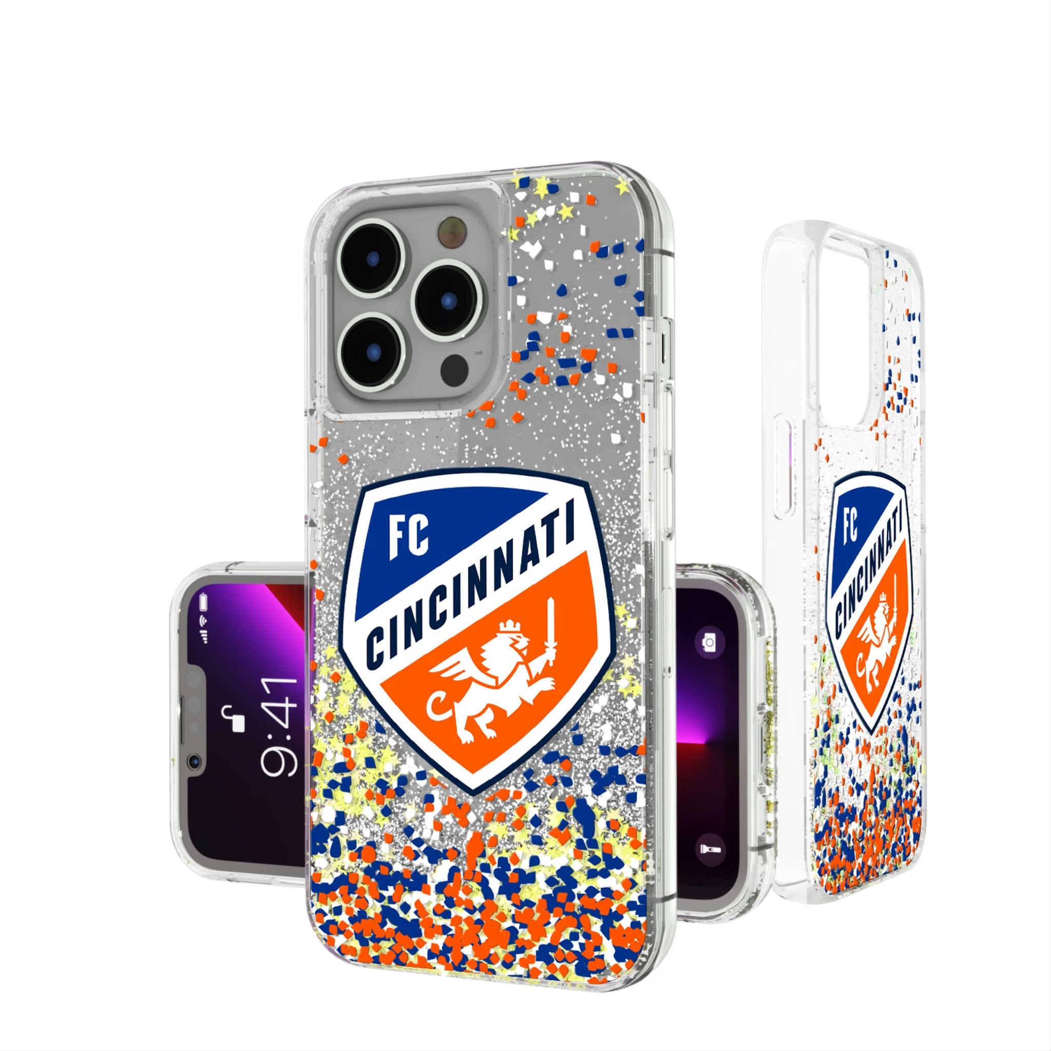 FC Cincinnati  Confetti Glitter Phone Case 18