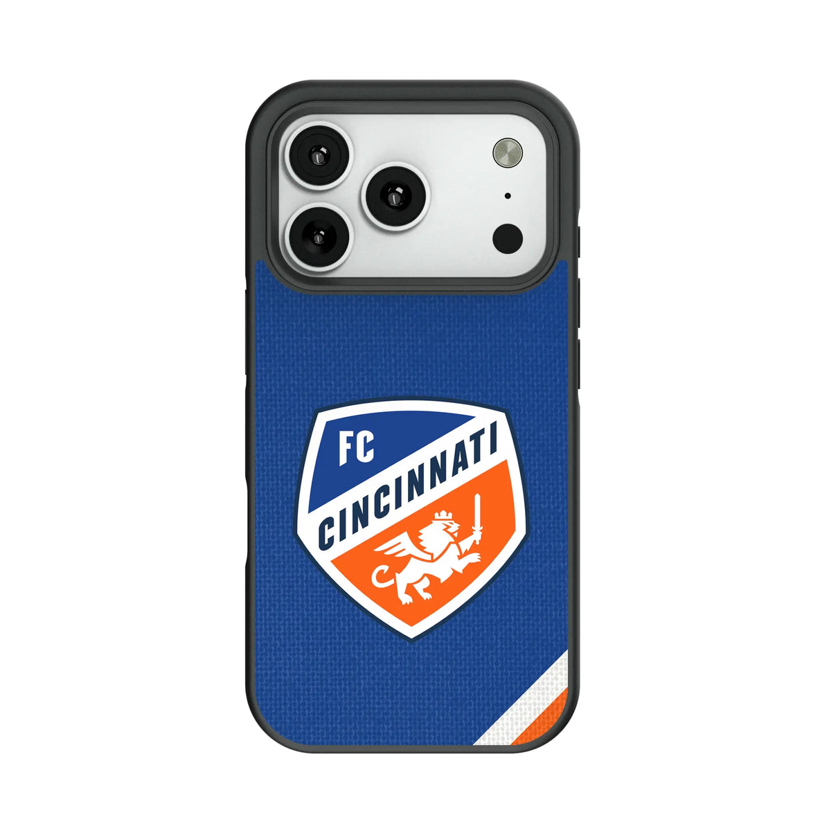 FC Cincinnati  Diagonal Stripe Bump Phone Case 12