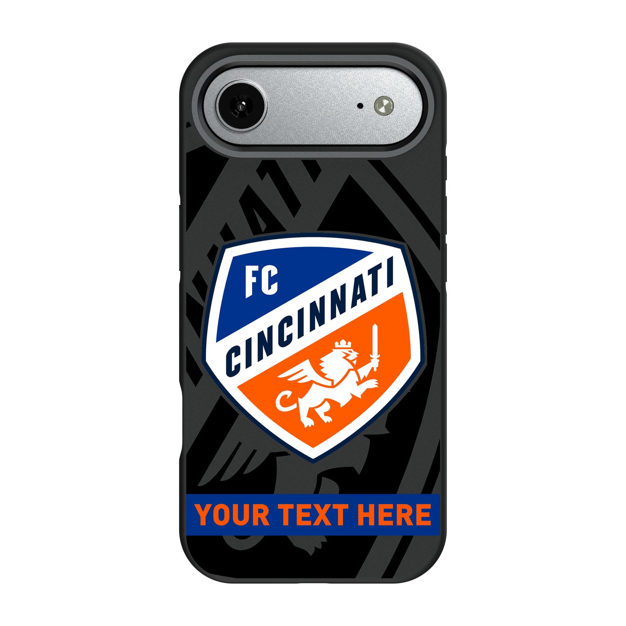 FC Cincinnati Personalized Tilt Bump Phone Case for Apple iPhone 10