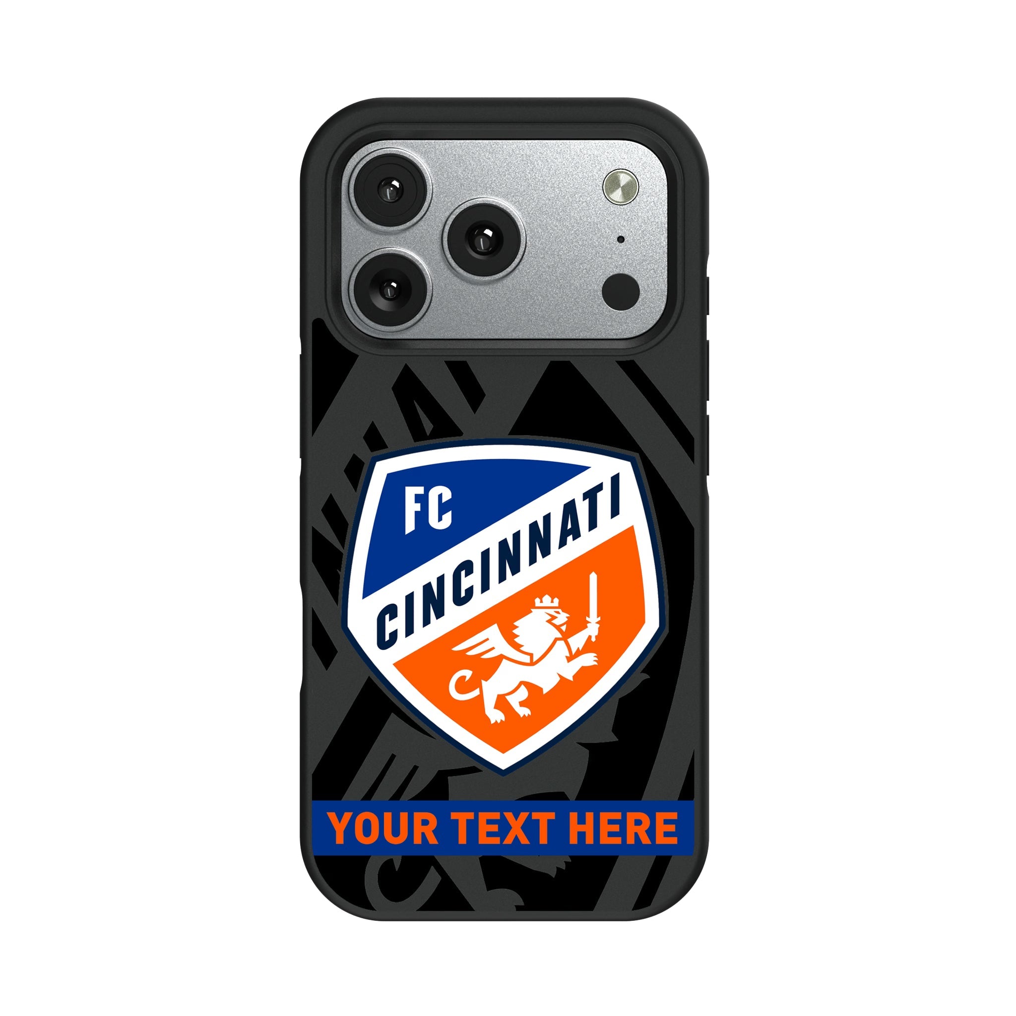 FC Cincinnati Personalized Tilt Bump Phone Case for Apple iPhone 11