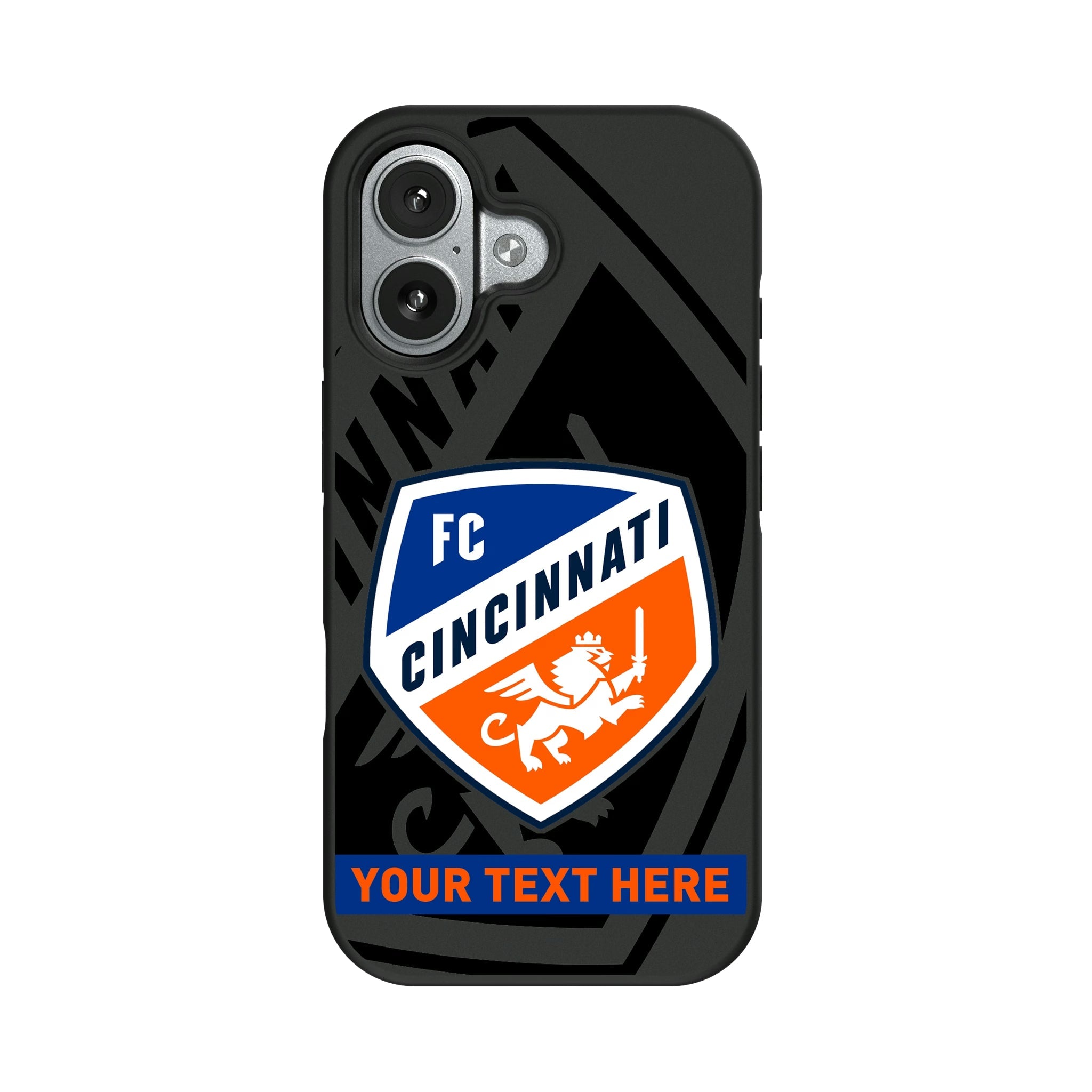 FC Cincinnati Personalized Tilt Bump Phone Case for Apple iPhone 9