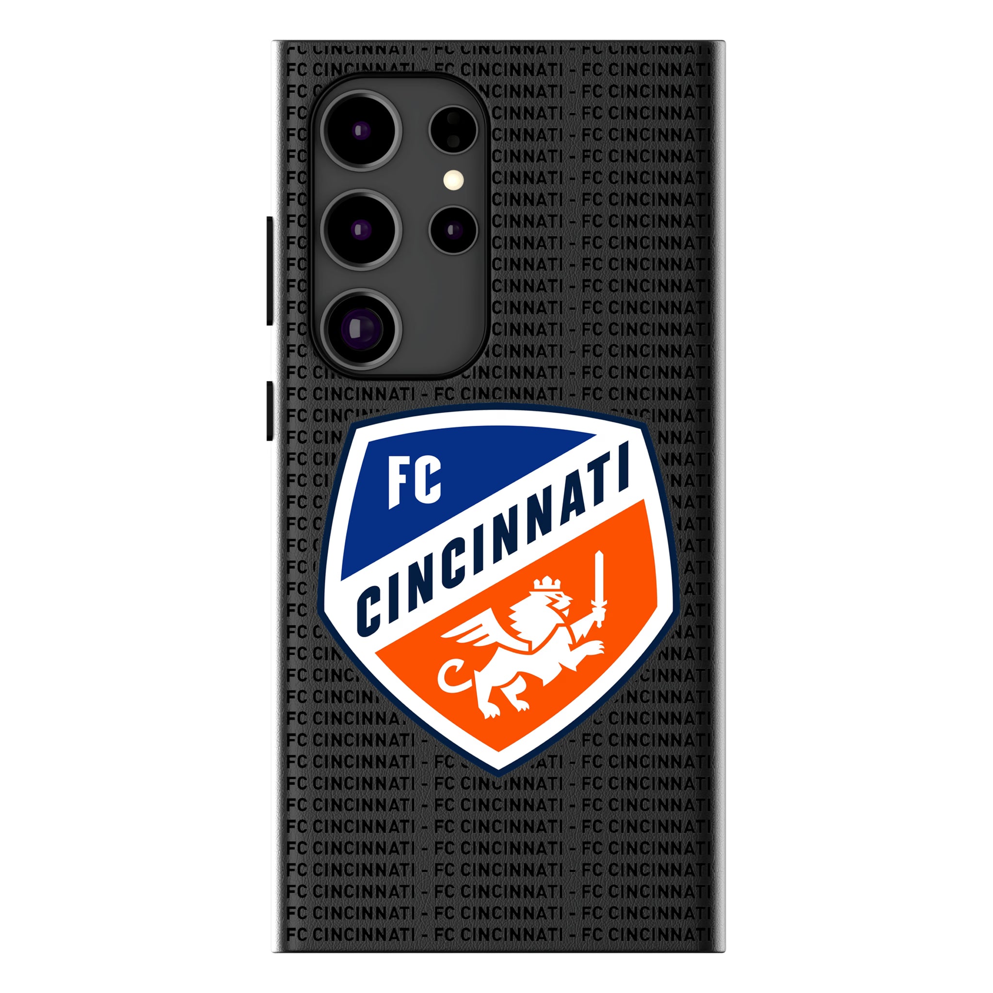 FC Cincinnati Text Backdrop MagSafe Compatible Phone Case for Samsung Galaxy 13