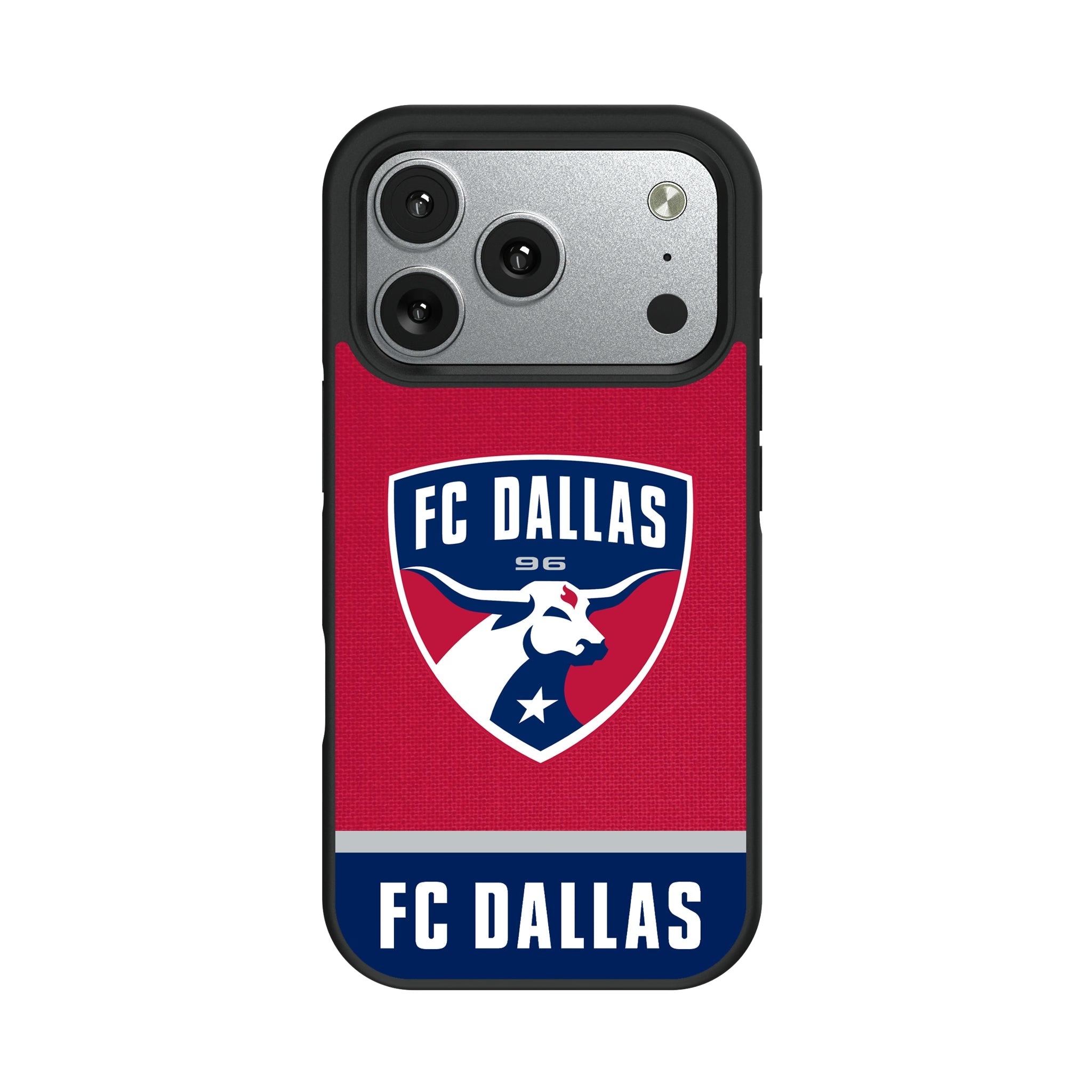 FC Dallas Endzone Solid Bump Phone Case for Apple iPhone 17 Series 11