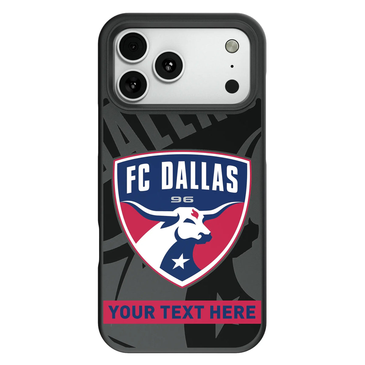 FC Dallas Personalized Tilt Bump Phone Case for Apple iPhone 10