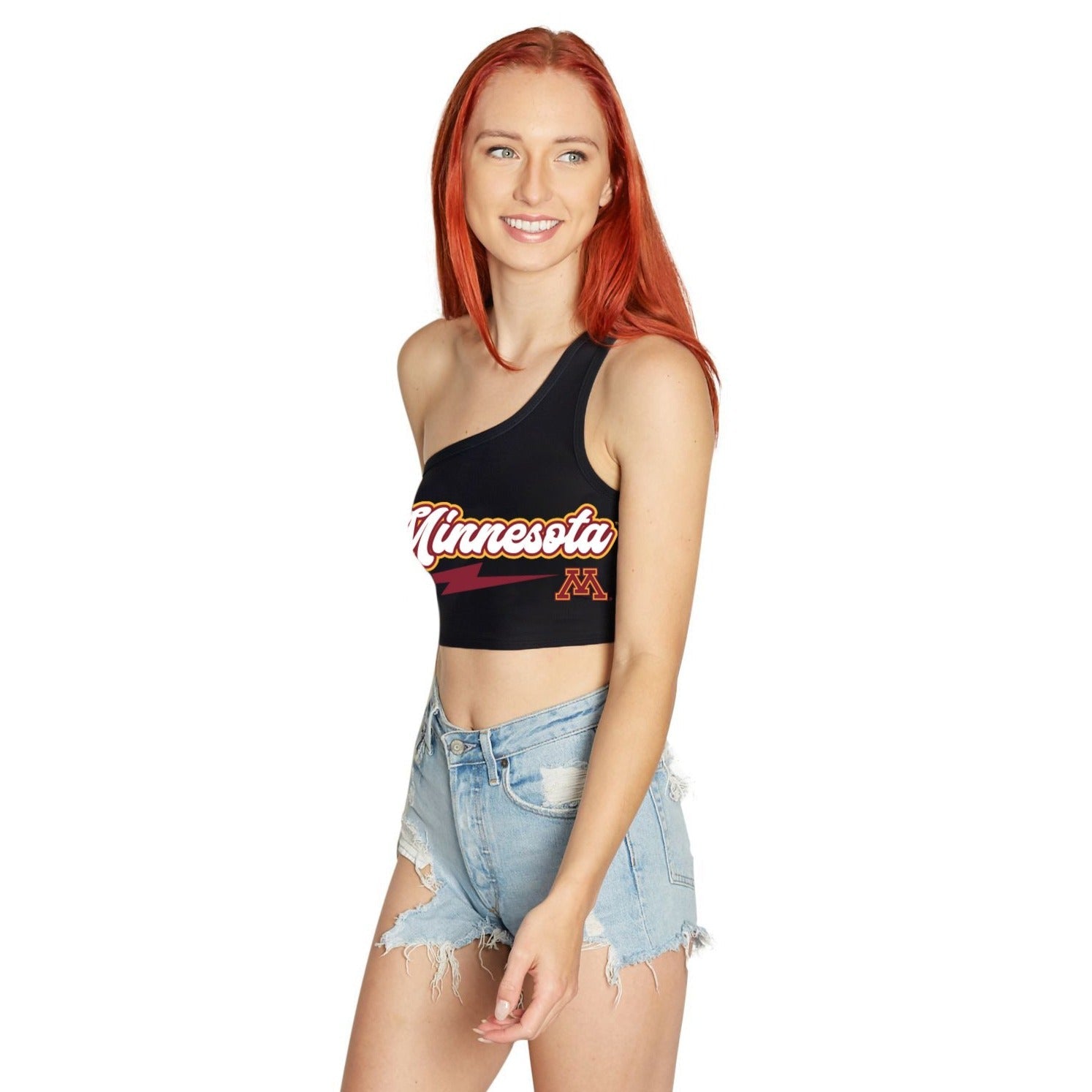 Minnesota Lightning One Shoulder Top | lojobands