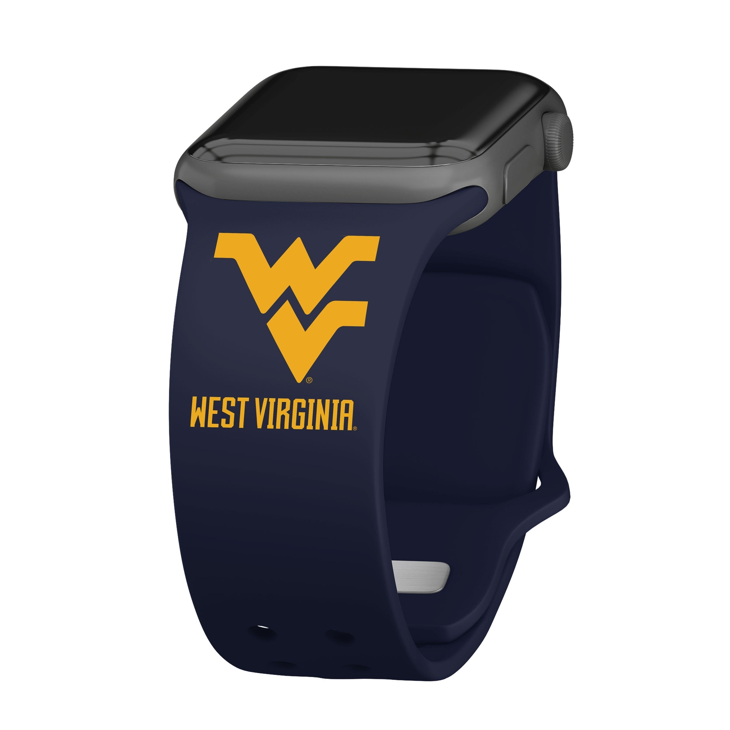 West Virginia Mountaineers HD Apple Watch Band 9