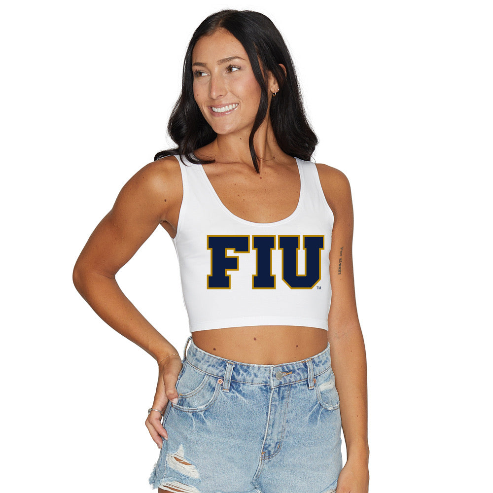 FIU Panthers Crop Tank Top | lojobands
