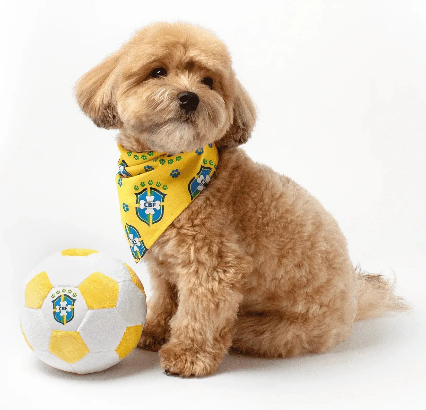 Floofball Barkzil Plush Soccer Ball - Dog Toy 4