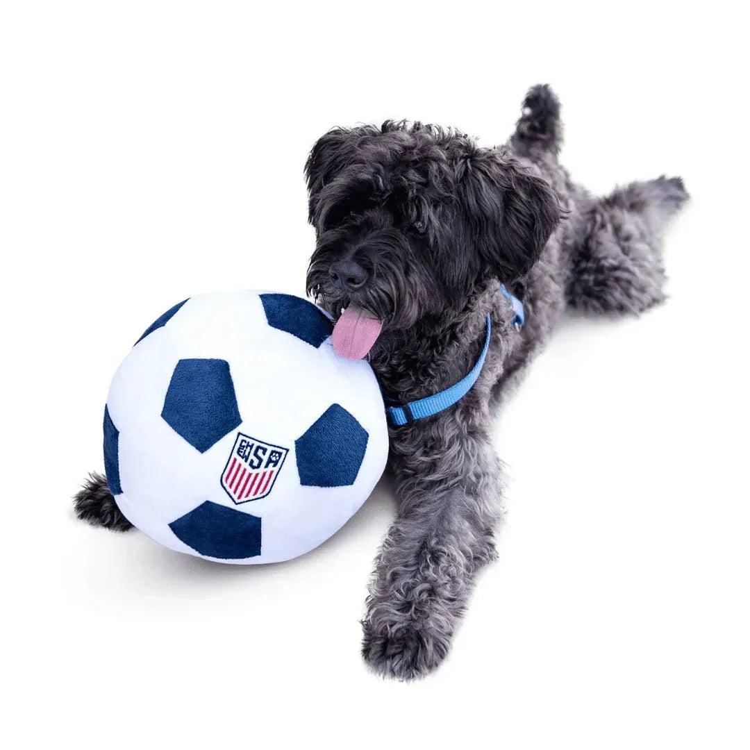 Floofball ChewSA Plush Soccer Ball - Dog Toy 6
