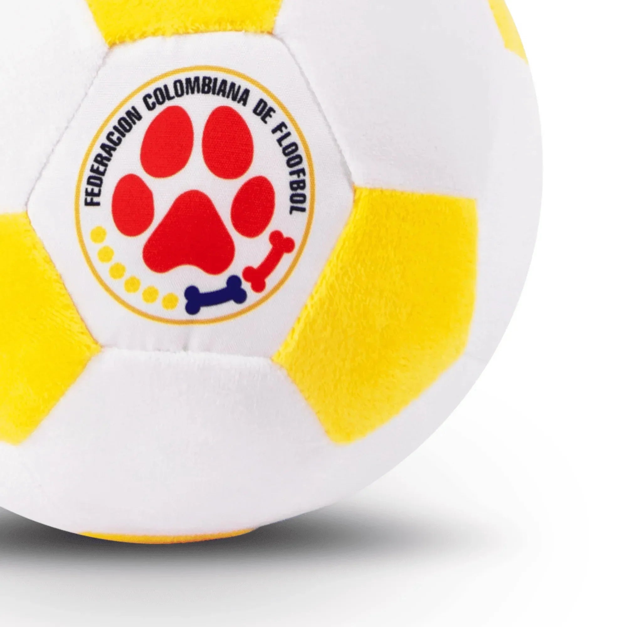 Floofball Colombia Plush Soccer Ball - Dog Toy 3