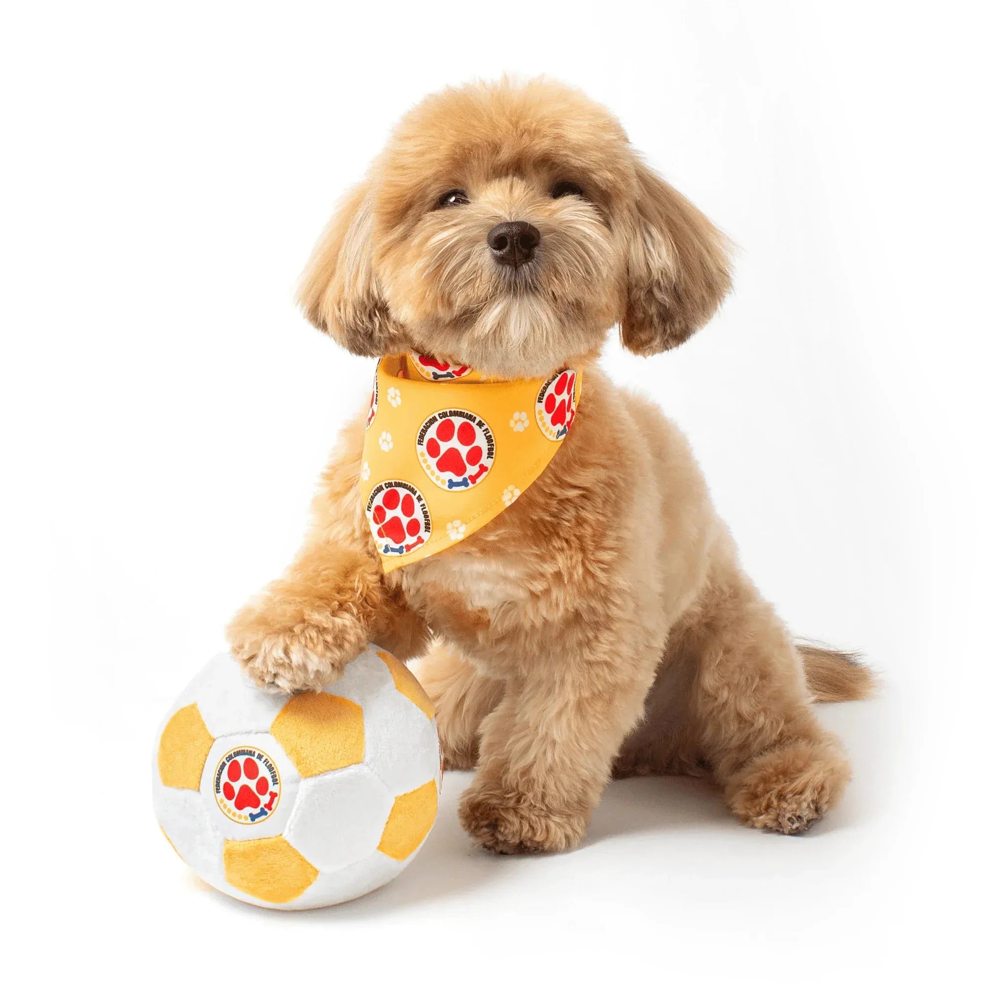 Floofball Colombia Plush Soccer Ball - Dog Toy 4