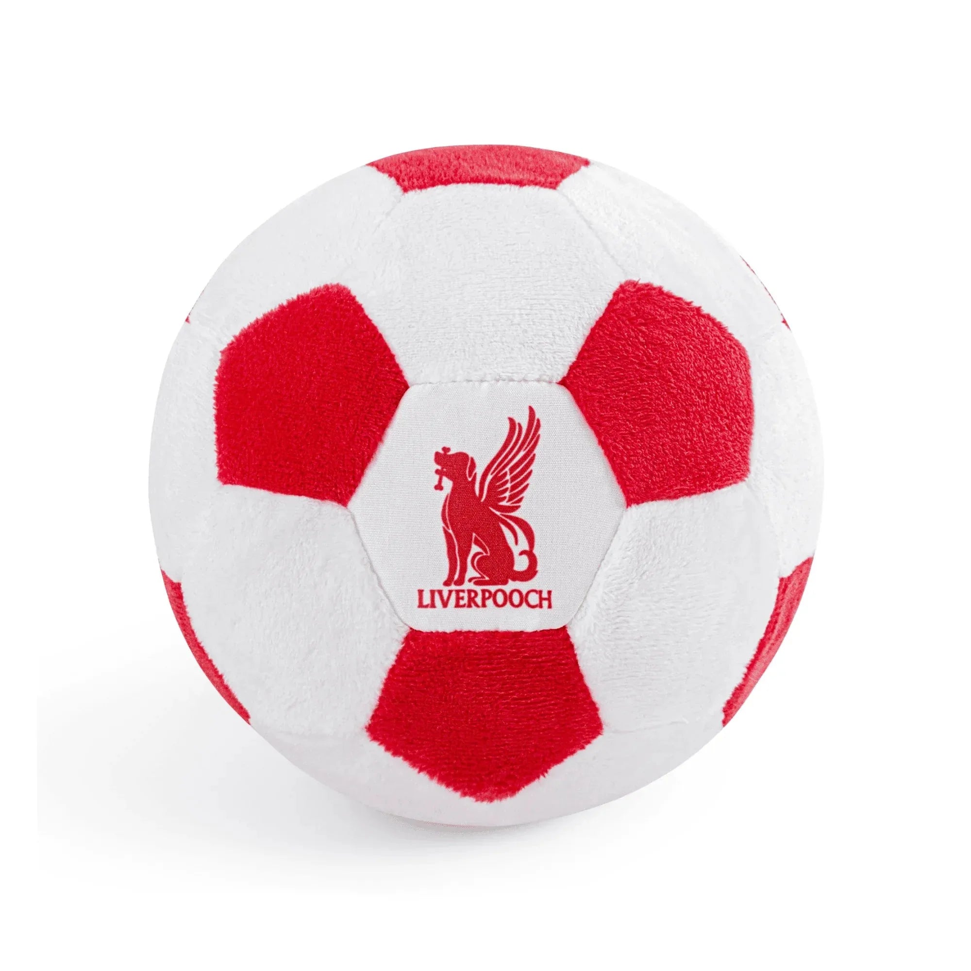 Floofball Liverpooch Plush Soccer Ball - Dog Toy 1