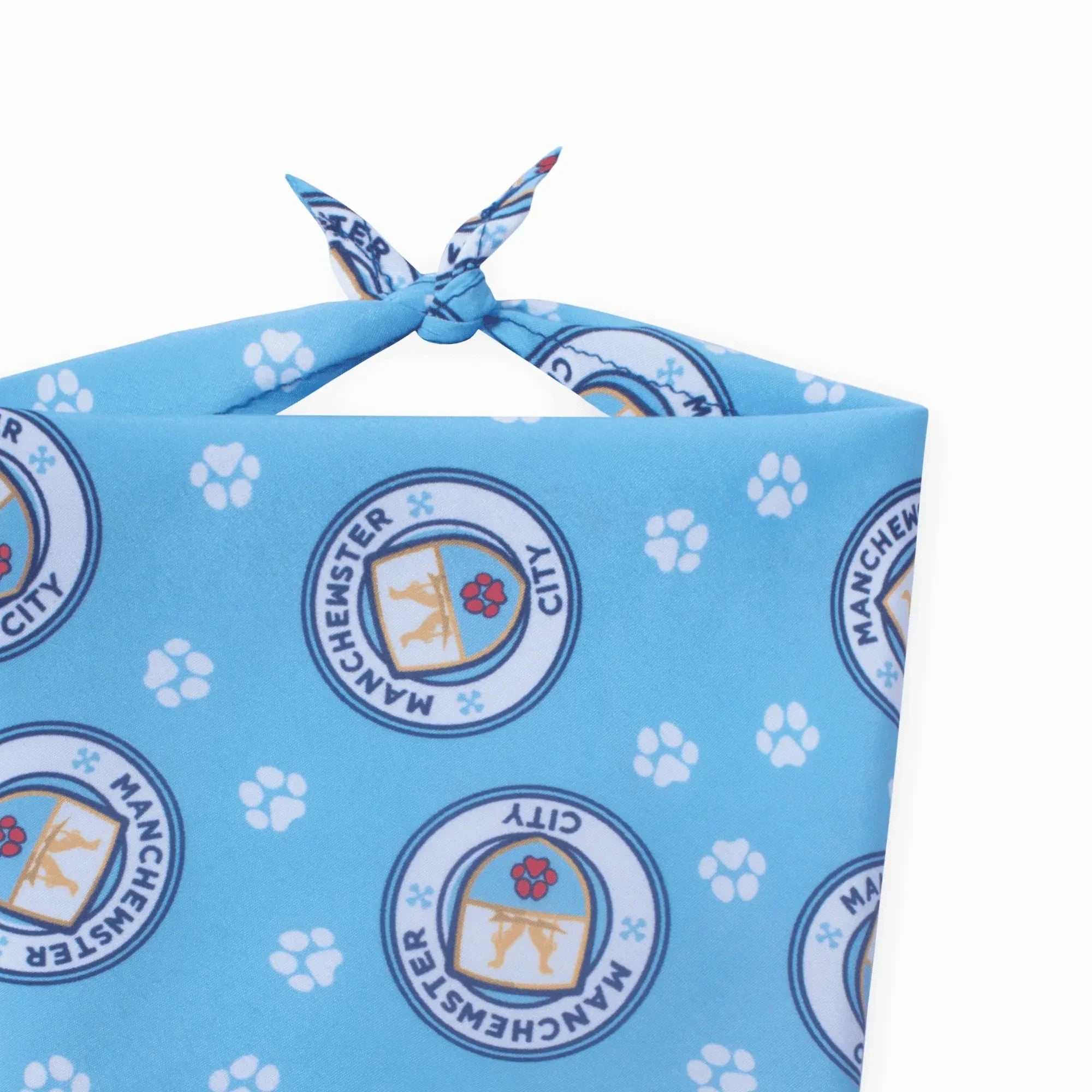 Floofball Manchewster City Dog Bandana 3