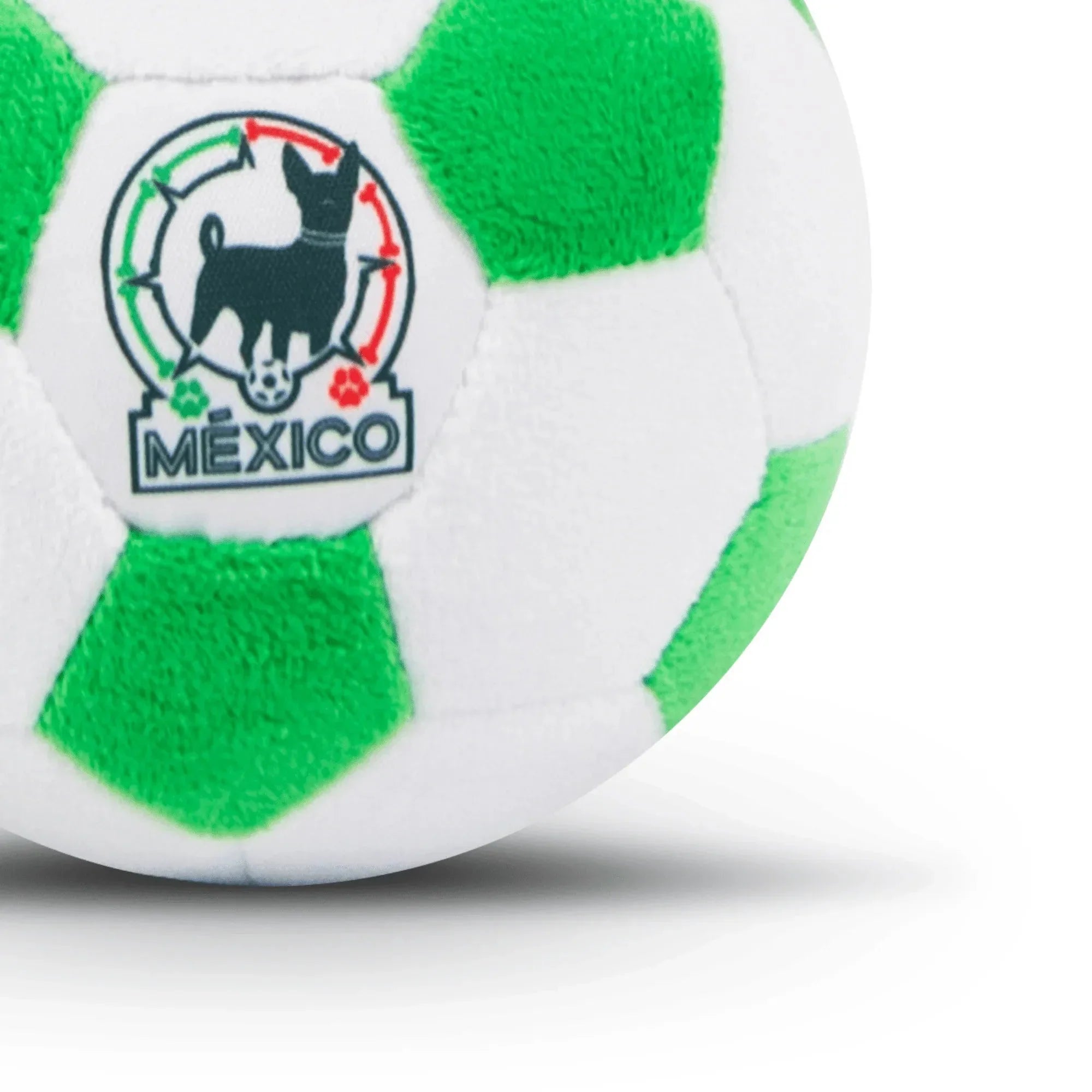 Floofball Mexico Plush Soccer Ball - Dog Toy 3